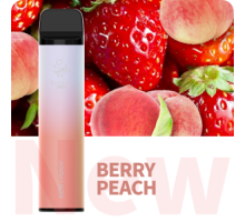 Электронная сигарета Эльф Бар 3600 затяжек Ягоды Персик (Elf Bar 3600 Berry Peach)