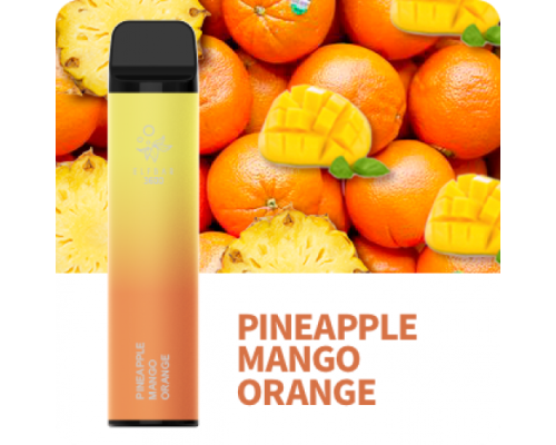 Купить Электронная сигарета Эльф Бар 3600 затяжек Ананас Манго Апельсин (Elf Bar 3600 Pineapple Mango Orange) по оптовой цене